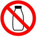 no milk sign